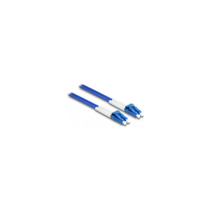 Delock LWL Kabel mit Metallarmierung LC Duplex zu LC Duplex Singlemode OS2 2 m — image 2