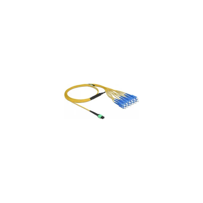 Delock LWL Kabel MPO Buchse zu 12 x SC Simplex Stecker. Singlemode. 9 125 μm. 2 m — image 1