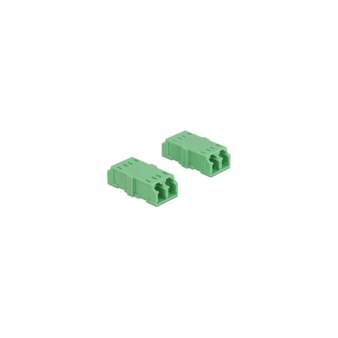 Delock LWL Kupplung LC Duplex Buchse zu LC Duplex Buchse 4 Stück — image 2