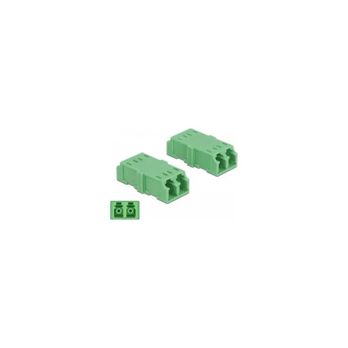 Delock LWL Kupplung LC Duplex Buchse zu LC Duplex Buchse 4 Stück — image 1