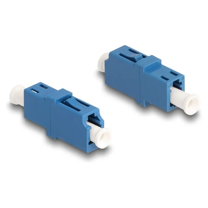 Delock LWL Kupplung LC Simplex Buchse zu LC Simplex Buchse UPC blau — image 3
