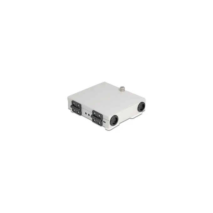 Delock LWL Wandbox für 4 x SC Simplex oder LC Duplex Adapter Metallgehäuse — image 4