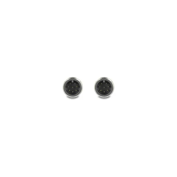Delock M12 Kabel A-kodiert 8 Pin Stecker zu Stecker PVC 2 m — image 2