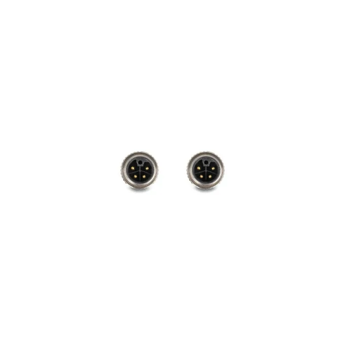 Delock M12 Kabel L-kodiert 4 Pin Stecker zu Stecker PUR schleppkettentauglich 3 m schwarz — image 3
