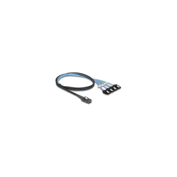 Delock M.2 2242 Key B+M Kontroller zu 4 x SATA mit 1 m Kabel — image 6