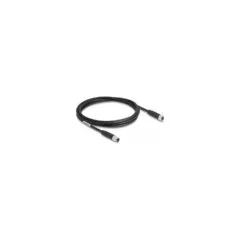 Delock M8 A-kodiert 3 Pin Kabel Stecker zu Buchse PUR (TPU) 2 m
