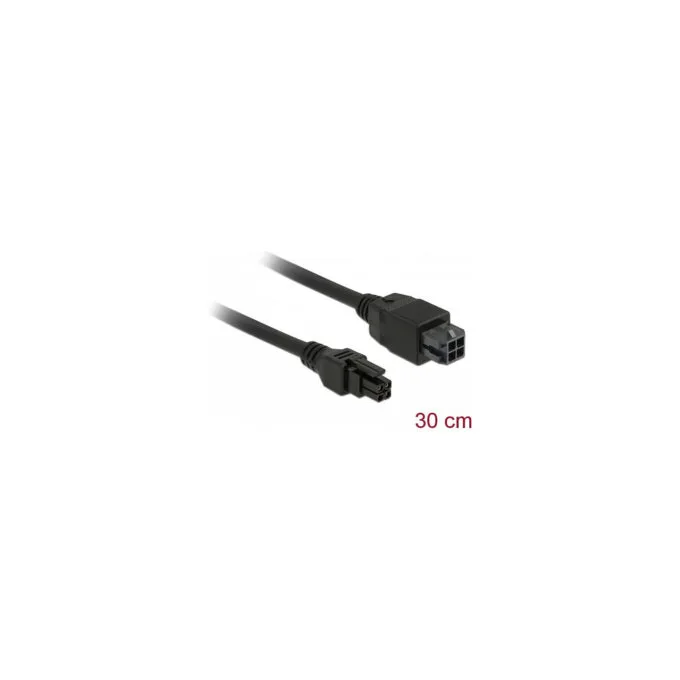 Delock Micro Fit 3.0 4 Pin Verlängerungskabel Stecker to Buchse 30 cm — image 1