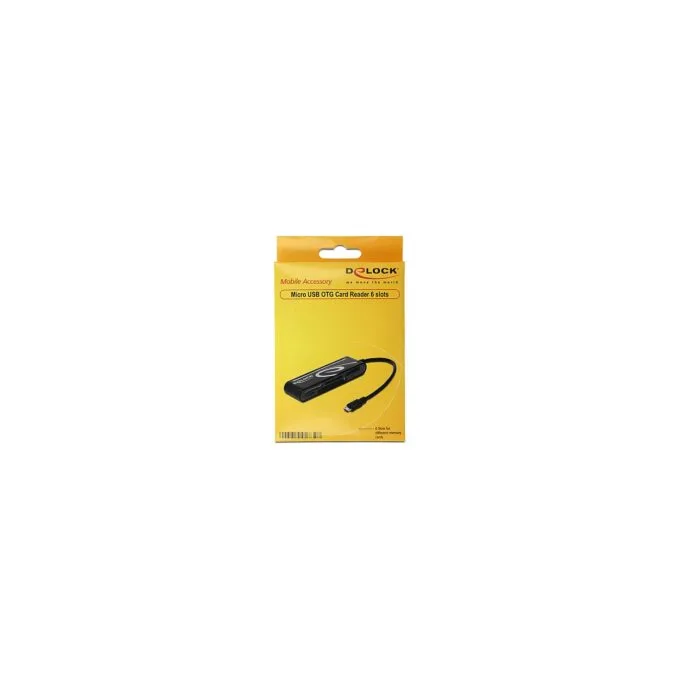 Delock Micro USB OTG Card Reader 5 Slots — image 2