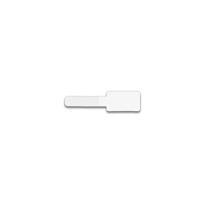 Delock Mini Klett-Kabelhalter L 90 mm x B 24 mm selbstklebend 10 Stück weiß — image 1