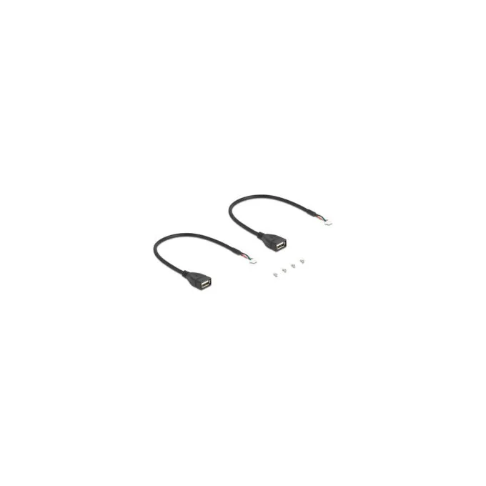 Delock Mini PCIe Adapter full size zu 2 x USB 2.0 Typ-A Buchse 30 cm — image 3