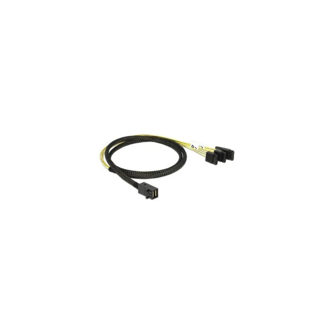 DeLock Mini SAS HD SFF-8643 to 4 x SATA 7 Pin 1 m — image 2