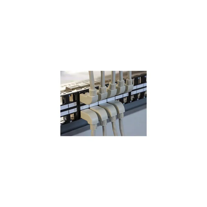 Delock Netzwerkkabel RJ45 Cat.5e SF UTP oben oben gewinkelt 1 m — image 2
