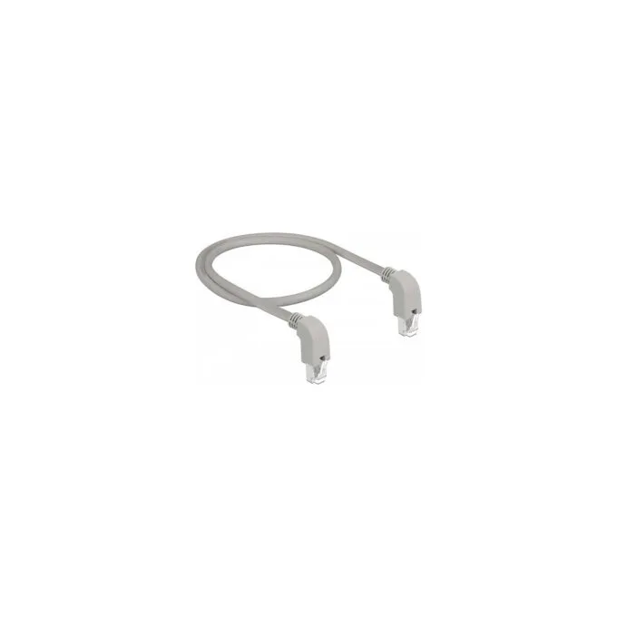 Delock Netzwerkkabel RJ45 Cat.5e SF UTP unten unten gewinkelt 2 m — image 2
