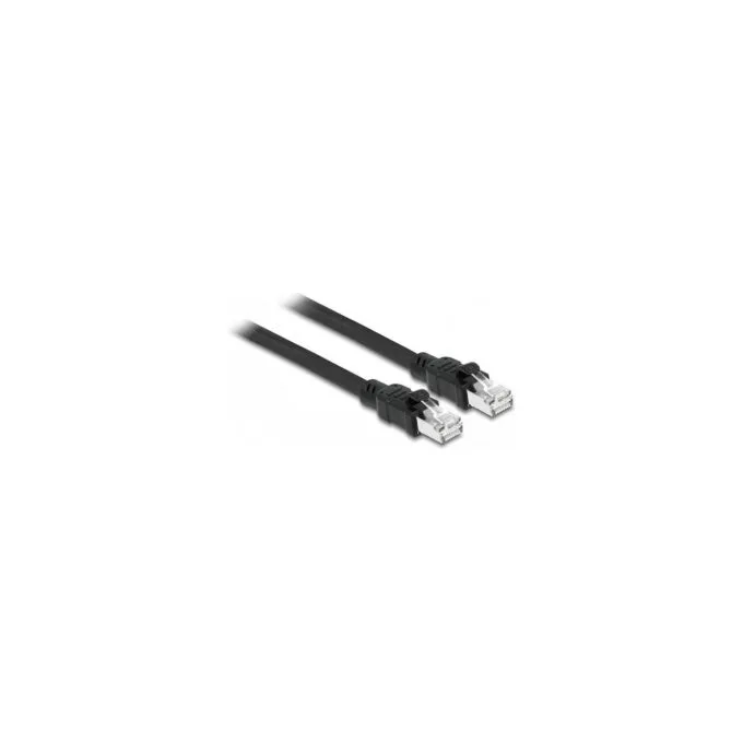 Delock Netzwerkkabel RJ45 Cat.6A F UTP mit innerem Metallmantel 1 m — image 2
