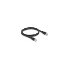 Delock Netzwerkkabel RJ45 Cat.6A F UTP mit innerem Metallmantel 1 m