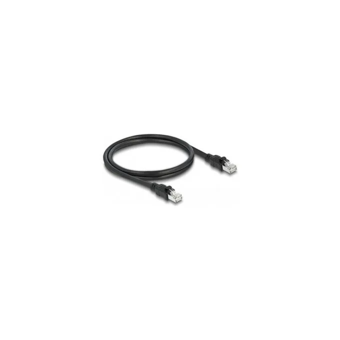 Delock Netzwerkkabel RJ45 Cat.6A F UTP mit innerem Metallmantel 1 m — image 1