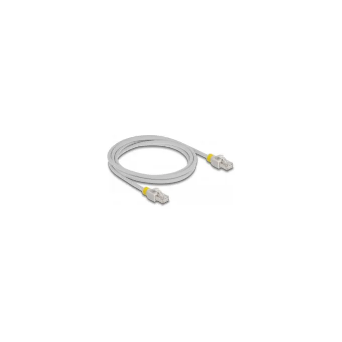 Delock Netzwerkkabel RJ45 Cat.6A S FTP mit farbigen Clips 2 m — image 1