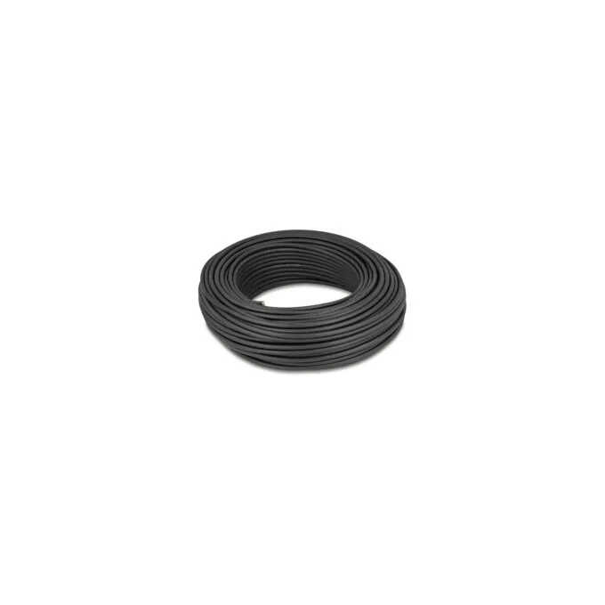 Delock Netzwerkkabel Rolle Cat.6A U FTP 500 MHz Slim flexibel halogenfrei 50 m schwarz — image 1