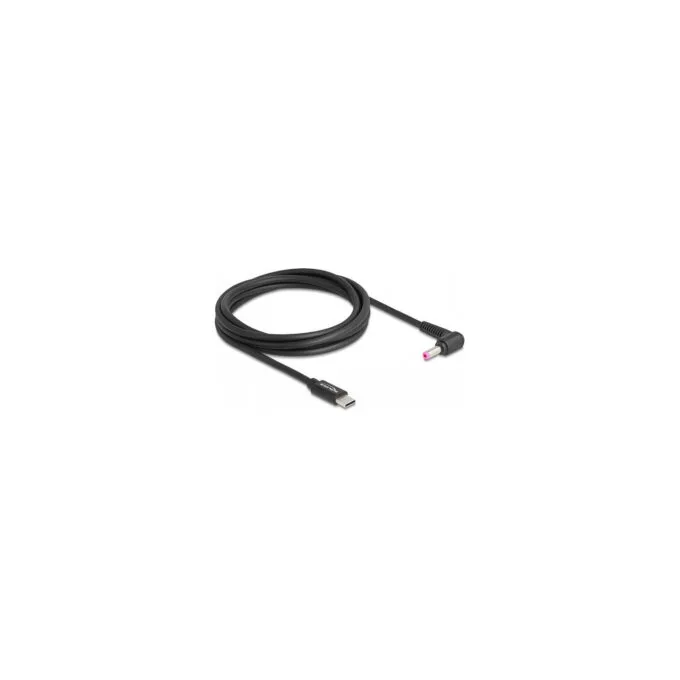 Delock Notebook Ladekabel USB Type-CTM Stecker zu HP 4.8 x 1.7 mm Stecker — image 1