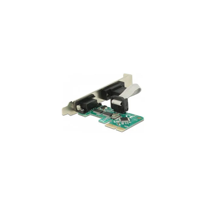 Delock PCI Express x1 Karte zu 2 x Seriell RS-232 — image 1