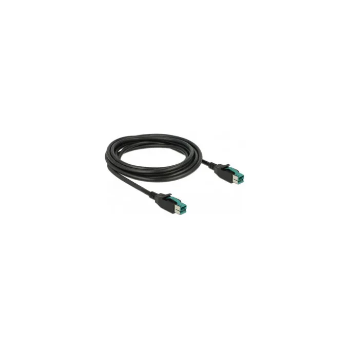 Delock PoweredUSB Kabel Stecker 12 V to PoweredUSB Stecker 12 V 3 m für POS Drucker und Terminals — image 3