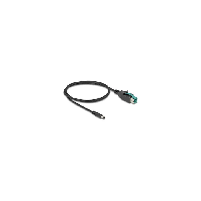 Delock PoweredUSB Kabel Stecker 12 V zu DC 5.5 x 2.5 mm Stecker 3 m — image 2
