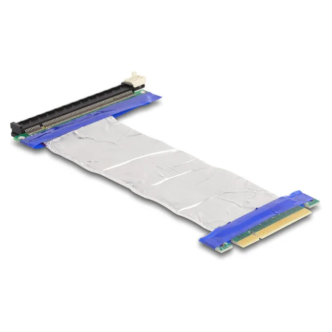 Delock Riser Karte PCI Express x8 Stecker zu x16 Slot mit Kabel 20 cm — image 2