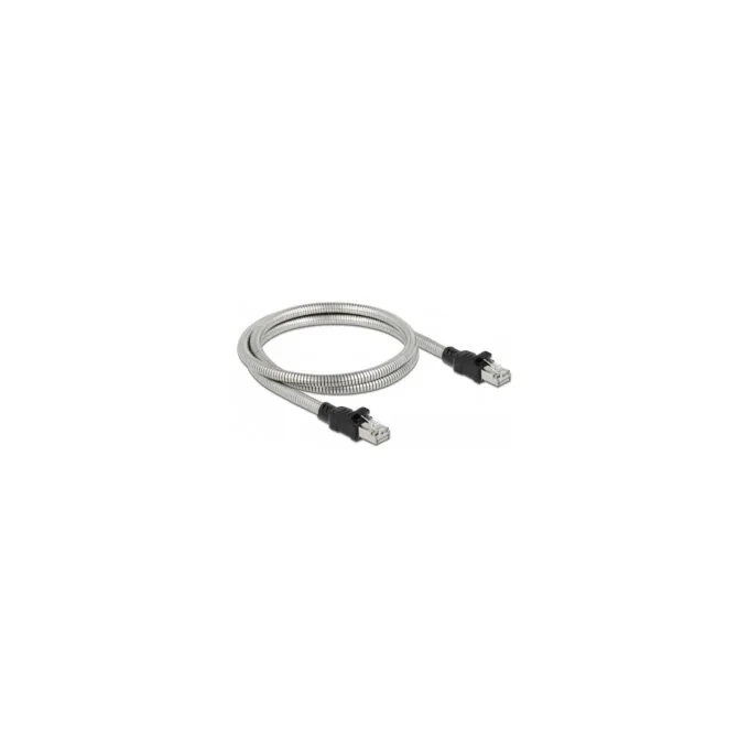 Delock RJ45 Kabel Cat.6A U FTP mit Metallmantel 3 m — image 1