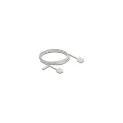 Delock RJ45 Netzwerkkabel Cat.6 UTP Ultra Slim 2 m grau mit kurzen Steckern