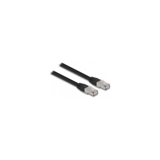 Delock RJ45 Netzwerkkabel Cat.6A S FTP PE Outdoor 3 m schwarz — image 2
