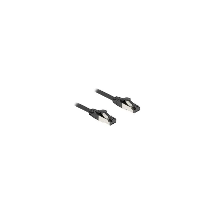 Delock RJ45 Netzwerkkabel Cat.8.1 S FTP 5 m bis 40 Gbps schwarz — image 1