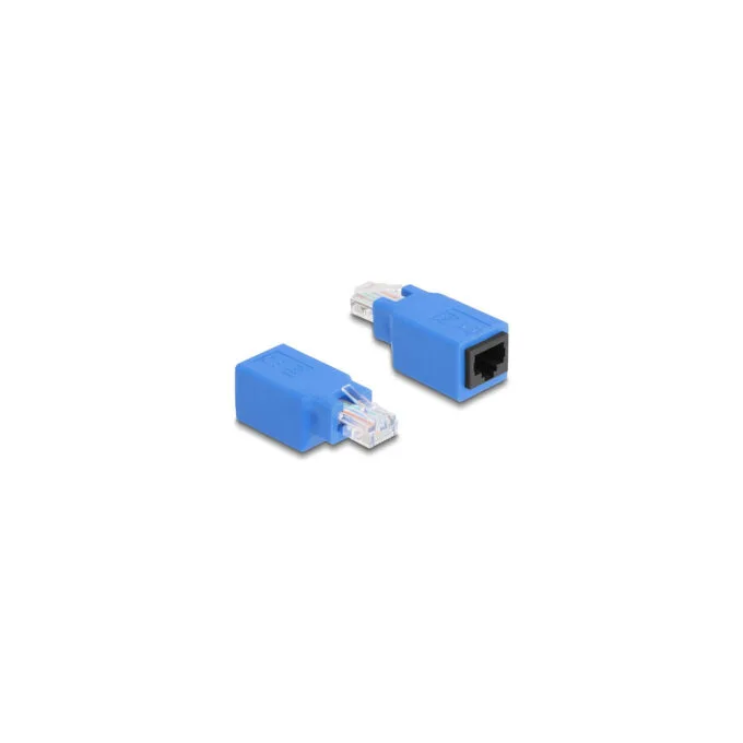 Delock RJ45 Rollover Adapter Stecker zu Buchse — image 1