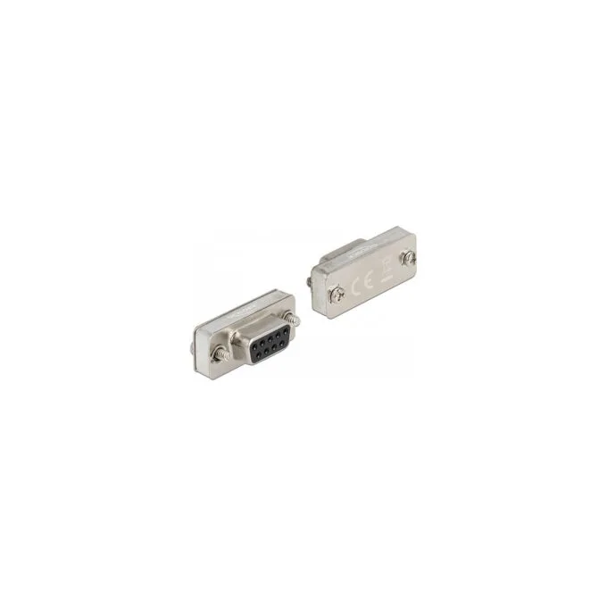 Delock RS-232 422 485 Loopback Adapter mit DB9 Buchse — image 1