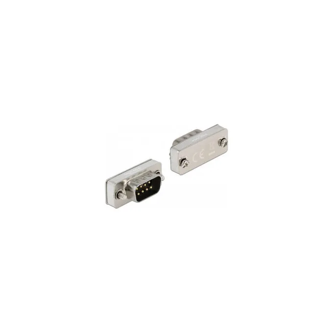 Delock RS-232 422 485 Loopback Adapter mit DB9 Stecker — image 1