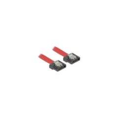 Delock SATA 6 Gb s Kabel 20 cm rot FLEXI