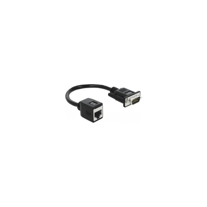 Delock Seriell RS-232 422 485 Adapter DB9 Stecker zu RJ45 Buchse — image 2