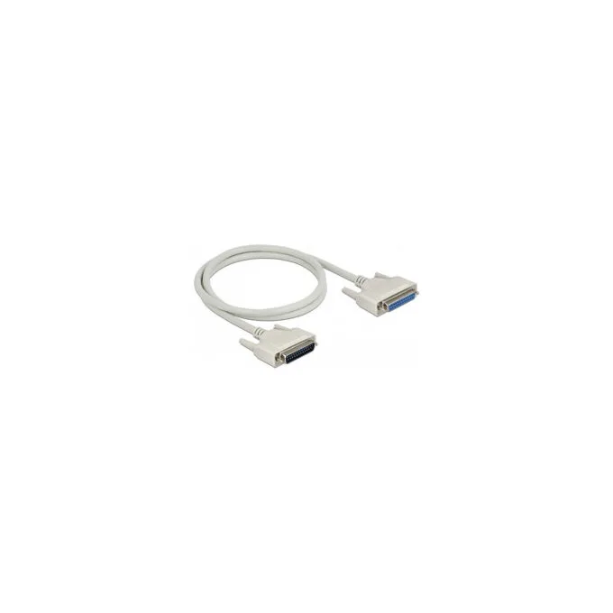 Delock Serielles Kabel D-Sub 25 Stecker zu Buchse 1 m — image 1
