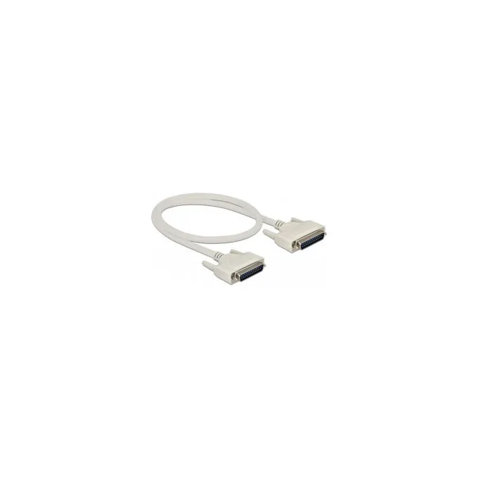 Delock Serielles Kabel D-Sub 25 Stecker zu Stecker 0.5 m — image 1