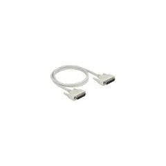 Delock Serielles Kabel D-Sub 25 Stecker zu Stecker 1 m