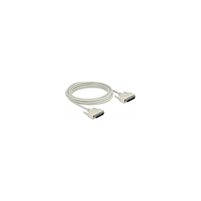 Delock Serielles Kabel D-Sub 25 Stecker zu Stecker 5 m — image 1