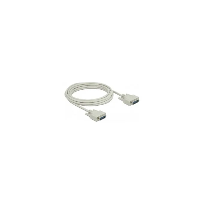 Delock Serielles Kabel D-Sub15 Stecker zu Stecker 5 m — image 1