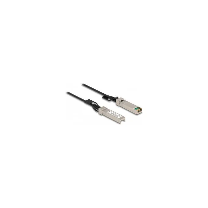 DeLOCK SFP+ to SFP+ (ST-ST) Twinaxial 1m Black — image 1