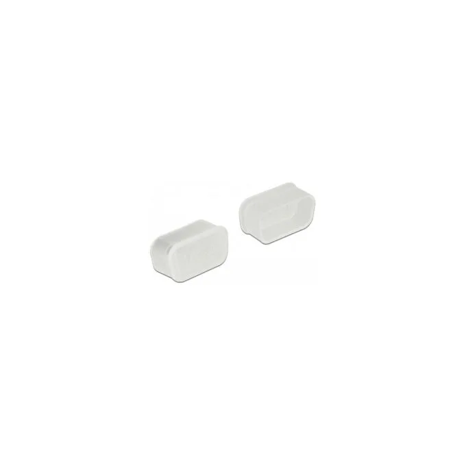 Delock Staubschutz für VGA und D-Sub9 D-Sub15 Buchse 10 Stück transparent — image 2