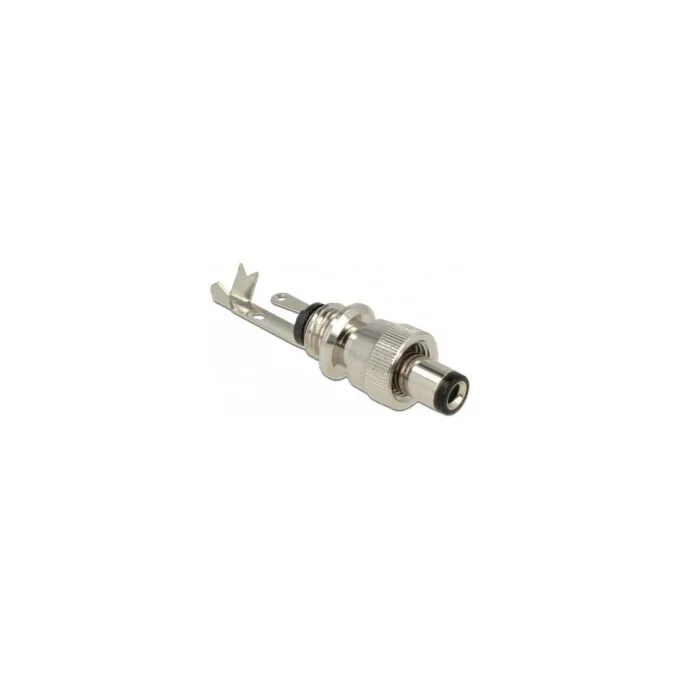 Delock Steckverbinder DC 5.5 x 2.5 mm mit Länge 9.5 mm Hohlstecker Lötversion — image 2