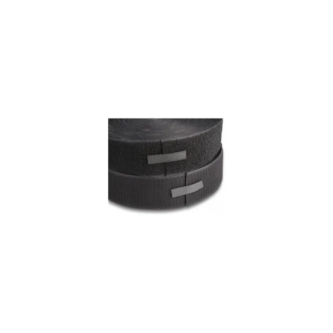 Delock Strapazierfähiges Klettband mit Haft- und Flauschband L 25 m x B 50 mm schwarz — image 2