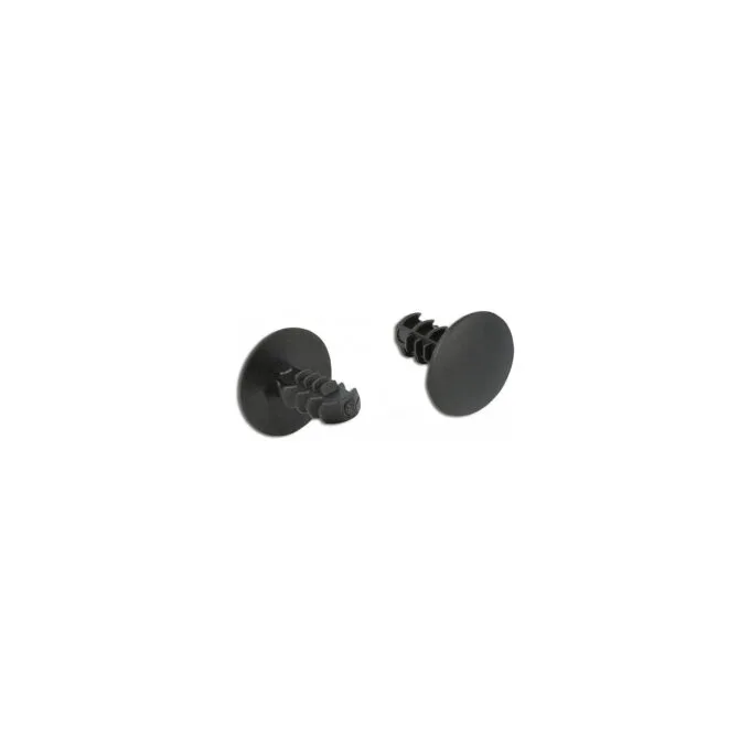 Delock Tannenbaum Clip schwarz 10 Stück — image 2