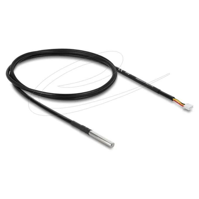 Delock Temperaturfühler-Kabel mit 3 Pin Pfostenbuchse DS18B20 1 m — image 1
