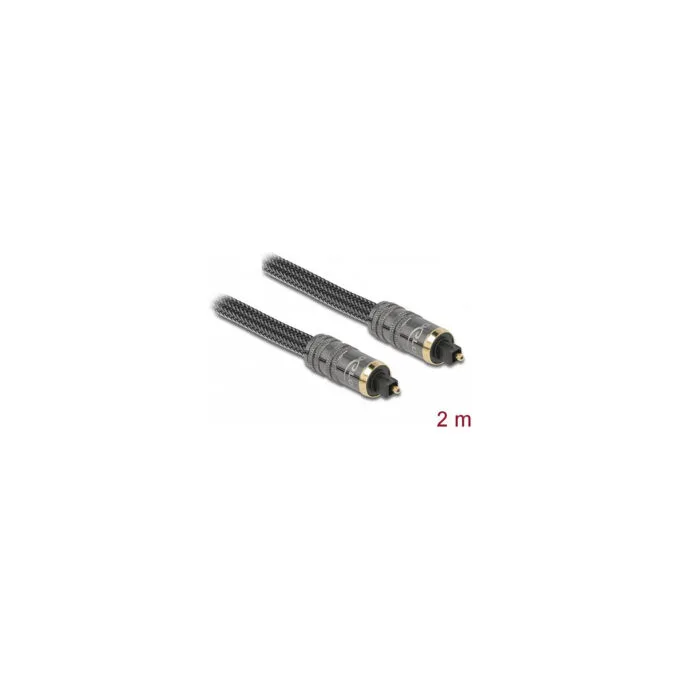 Delock TOSLINK Kabel Standard Stecker - Stecker 2 m — image 2