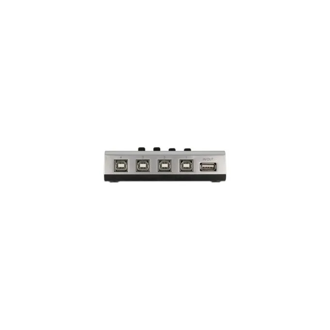Delock Umschalter USB 2.0 mit 4 x Typ-B Buchse zu 1 x Typ-A Buchse manuell bidirektional — image 3
