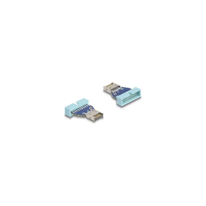 Delock USB 10 Gbps Adapter Pfostenstecker zu intern USB Typ-E Key A Stecker — image 1